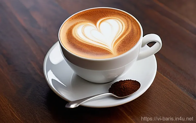 바리스타 커피 레시피 개발 노하우 - **Prompt 2: The Home Barista's Creative Sanctuary**
    A focused, eye-level shot of a home barista'...